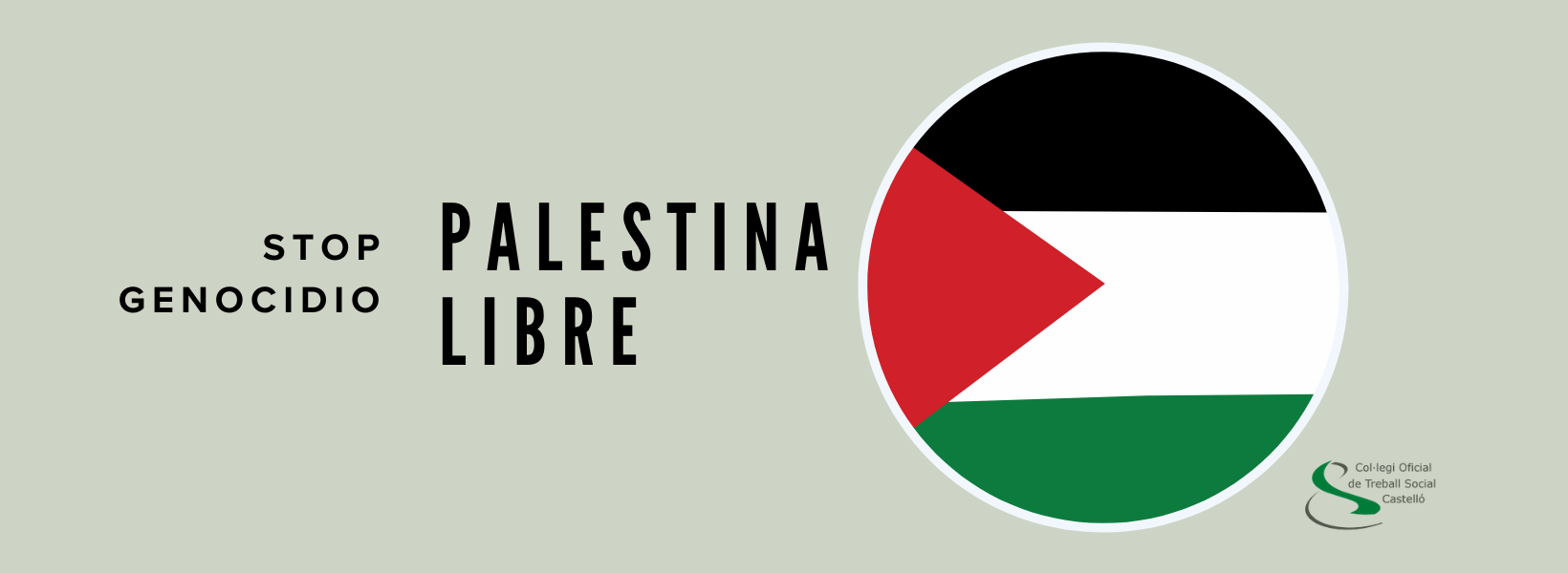 COTS Castelló s’uneix a la concentració en suport al poble pale