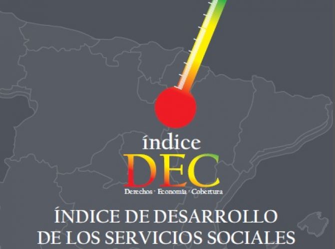 DEC 2012: Índice de Desarrollo de los Servicios Sociales 