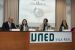 Presentación de la mesa a cargo de Alejandro Gómez-Bello Pagliaro, Coordinador del Grado en Trabajo Social de la UNED
