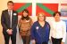 Ana Lima y Ana Demetrio con la europarlamentaria Izaskun Bilbao y el concejal de Vitoria Gorka Urtaran (PNV)