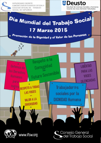 El Colegio de Trabajo Social y la Universidad de Deusto, celebran juntos el Dia Mundial del Trabajo Social