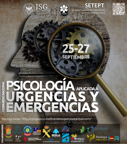 I Jornadas de Psicología aplicada a Urgencias y Emergencias