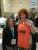 Carmen Verde junto con Sara Banks en el Congreso de París