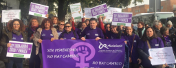 El Trabajo Social en movimiento por los derechos de la mujer en Andalucía y resto de España