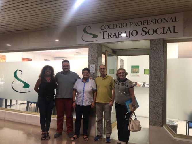 Reunión con el Colegio Profesional de Trabajo Social de Córdoba 