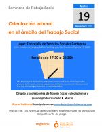 Seminario: Orientación Laboral en el ámbito del Trabajo Social (Cartagena)