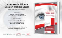 Presentación del libro "La necesaria mirada ética en Trabajo Social" en Navarra