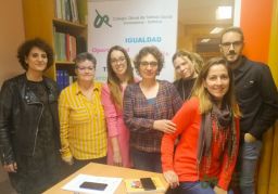 El Consejo General se reúne con el Colegio Oficial de Trabajo Social de Salamanca-Zamora