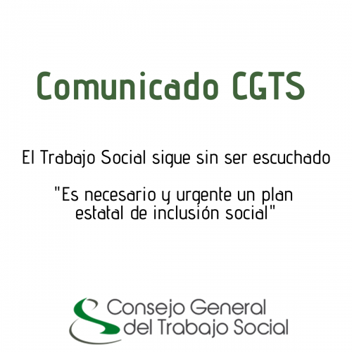 ES NECESARIO Y URGENTE UN PLAN ESTATAL DE INCLUSIÓN SOCIAL 
