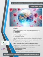 ¡ULTIMAS PLAZAS! CURSO ONLINE "EL TRABAJO SOCIAL EN EMERGENCIAS SOCIALES"