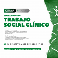 Webinar: "Seminario activo de Trabajo Social Clínico"