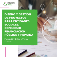 Curso "Diseño y gestión de proyectos para entidades sociales, conseguir financiación pública y privada"
