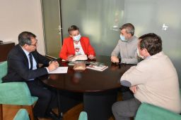 El Consejo General se reúne con el equipo de la presidencia de Castilla-La Mancha con motivo del Congreso de Trabajo Social 2022