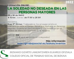 2022 NAHI EZ DEN BAKARDADEA ADINEKOEN ARTEAN//LA SOLEDAD NO DESEADA EN PERSONAS MAYORES