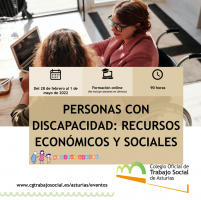 FORMACIÓN | Personas con discapacidad: recursos económicos y sociales