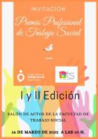 Acto "Premio Profesional de Trabajo Social" 16 de marzo a las 10h.