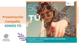 El CPTS-Córdoba presenta la Campaña SOMOS TÚ.