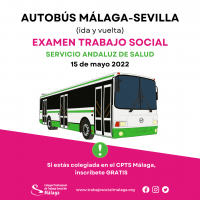 Inscripción autobús examen Trabajo Social SAS