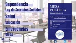 #MesaPolíticaCATS | Temáticas de la Mesa Política organizada por el Consejo Andaluz