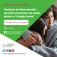 Curso "Técnicas de intervención durante el proceso de duelo desde el Trabajo Social"