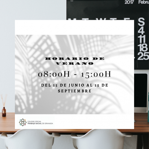 HORARIO DE VERANO