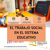FORMACIÓN | El Trabajo Social en el Sistema Educativo