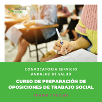 Curso de preparación de oposiciones de Trabajo Social. Servicio Andaluz de Salud