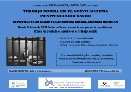 FORMAKUNTZA; Trabajo Social en el nuevo Sistema Penitenciario Vasco