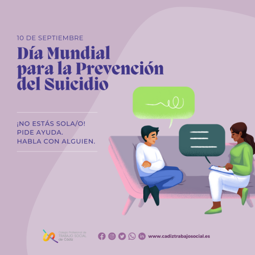 Día Mundial de la Prevención del Suicidio - Portal del Colegio Oficial ...