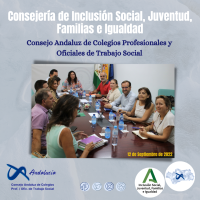 Reunión con la Consejería de Inclusión Social, Juventud, Familias e Igualdad
