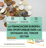 FORMACIÓN | La financiación europea: una oportunidad para las entidades del tercer sector