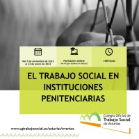 FORMACIÓN | El Trabajo Social en Instituciones Penitenciarias