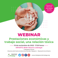 Webinar "Prestaciones económicas y trabajo social, una relación tóxica"