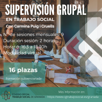1ª CONVOCATORIA DE SUPERVISIÓN GRUPAL EN TRABAJO SOCIAL