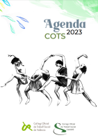 Il·lustracions originals, testimonis de professionals i tips per al bon Treball Social i l'autocura guien l'Agenda 2023 dissenyada per COTS Castelló i COTS València