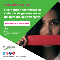 Curso "Mujer extranjera víctima de violencia de género dentro del Derecho de Extranjería"