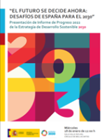 Presentación de Informe de Progreso 2022 de la Estrategia de Desarrollo Sostenible