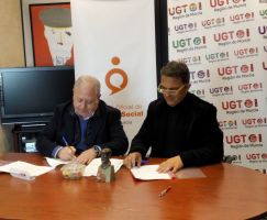 El colegio firma un convenio de colaboración con UGT