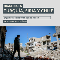 Apoyo al Trabajo Social en Turquía, Siria y Chile ante las últimas catástrofes