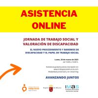 (ONLINE) Jornada de Trabajo Social y Valoración de Discapacidad