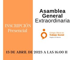 PRESENCIAL Inscripción Asamblea General 13/04/2023