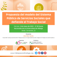 Presentación de la propuesta del modelo del Sistema Público de Servicios Sociales que defiende el Trabajo Social