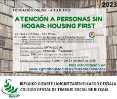Etxerik gabeko pertsonentzako arreta/ Atención a personas sin hogar: Housing First