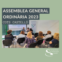 El Col·legi Oficial de Treball Social de Castelló celebra su Asamblea General Ordinaria