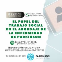 Webinar "El papel del Trabajo Social en el abordaje de la enfermedad de Parkinson"
