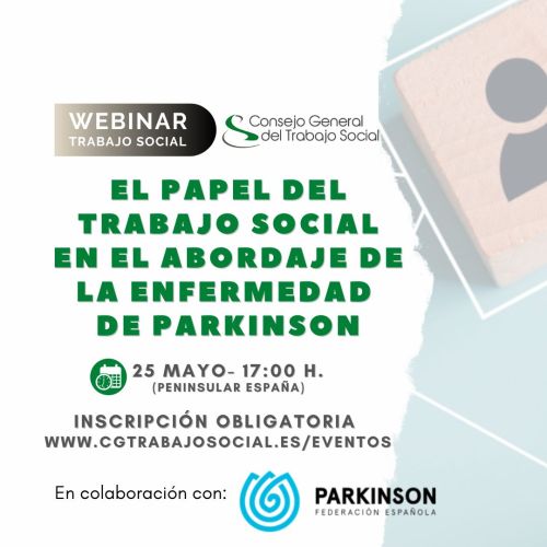 Webinar "El papel del Trabajo Social en el abordaje de la enfermedad de Parkinson"