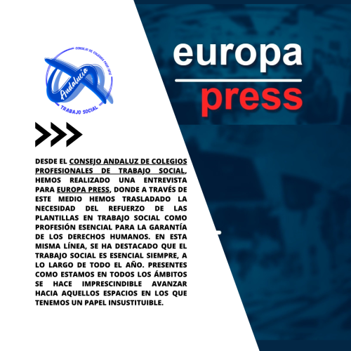 Entrevista del Consejo Andaluz a EuropaPress