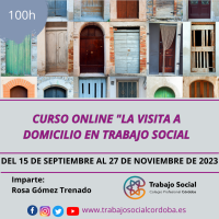 CURSO ONLINE "LA VISITA A DOMICILIO EN TRABAJO SOCIAL"