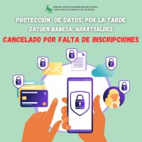 PROTECCIÓN DE DATOS: POR LA TARDE