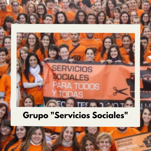 GRUPO "SERVICIOS SOCIALES" | Próxima reunión: 27 de septiembre